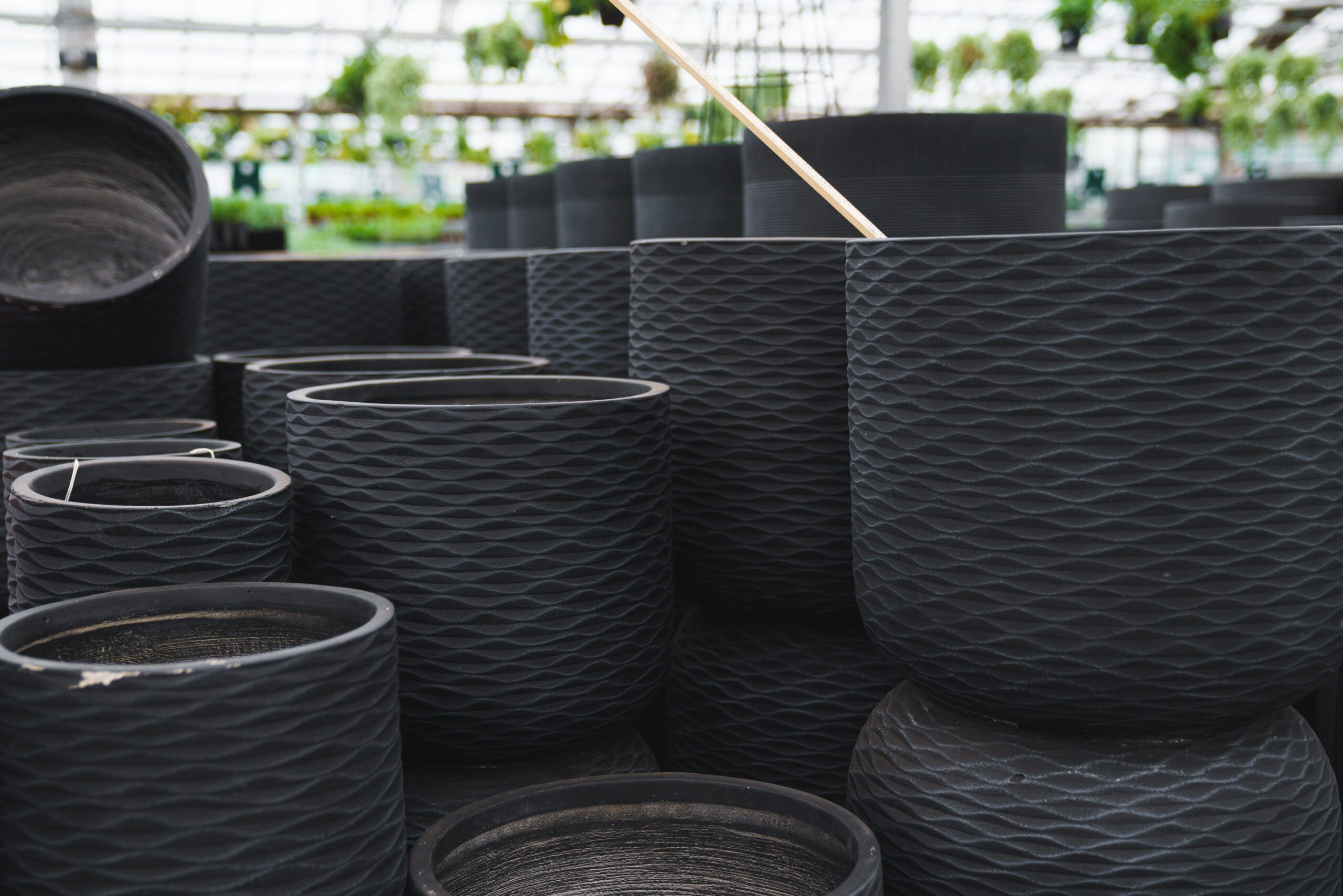 fiber clay pottery for a sophisticated look