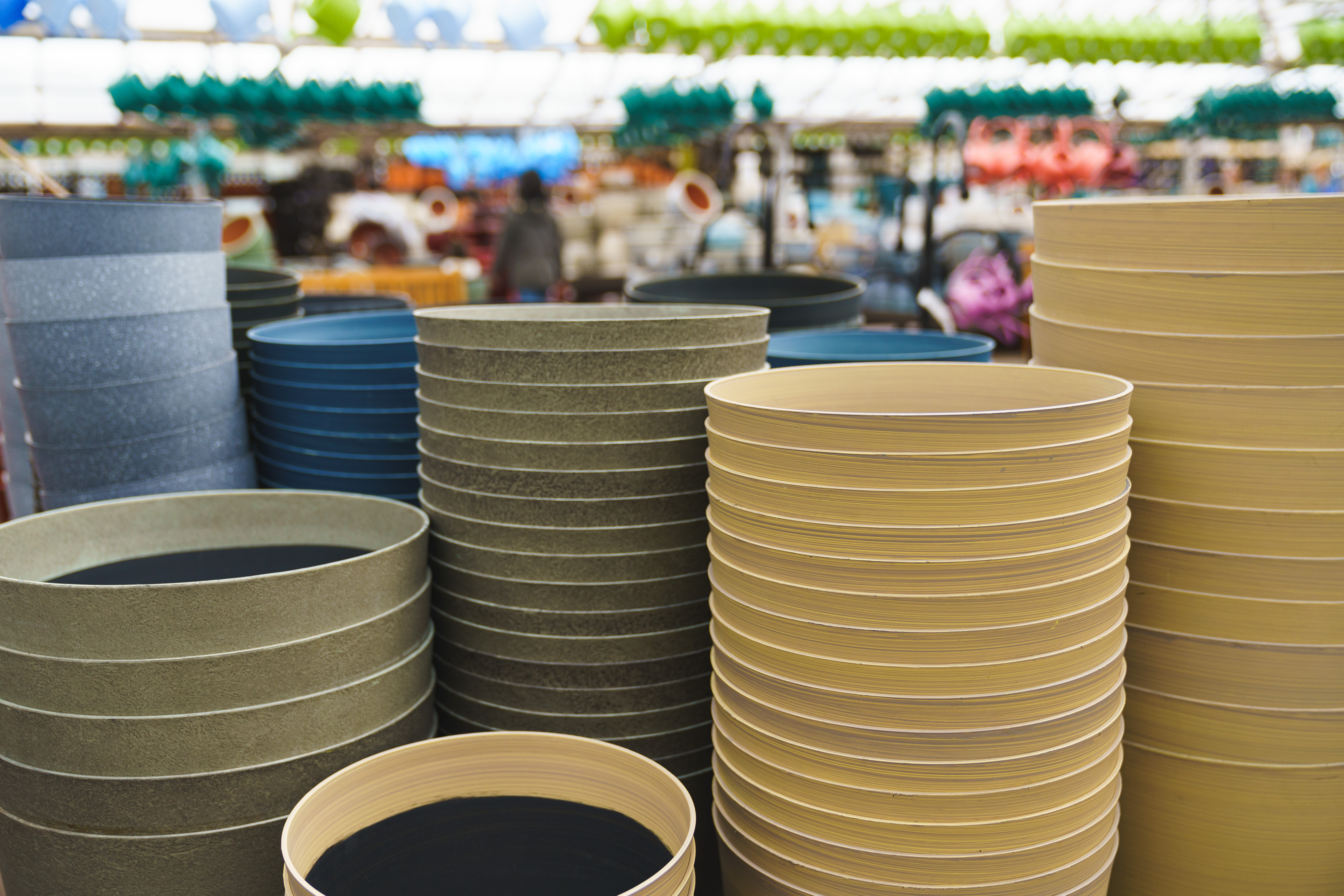 plastic pottery